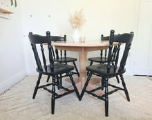 Load image into Gallery viewer, Modernised Solid Rimu Dining Set
