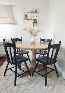 Modernised Solid Rimu Dining Set