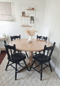 Modernised Solid Rimu Dining Set