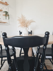 Modernised Solid Rimu Dining Set