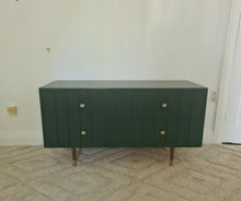 Load image into Gallery viewer, Deep Green Mahogany Lowboy/Sideboard
