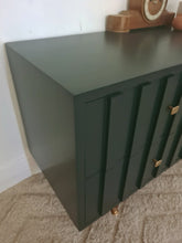 Load image into Gallery viewer, Deep Green Mahogany Lowboy/Sideboard
