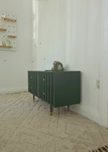 Load image into Gallery viewer, Deep Green Mahogany Lowboy/Sideboard
